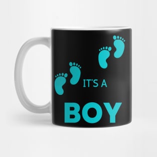 Ahoy it's a boy " new mom gift" & "new dad gift" "it's a boy pregnancy" newborn, mother of boy, dad of boy gift Mug